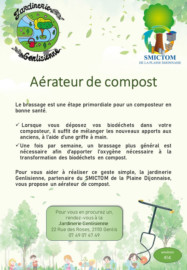 Aérateur de compost 